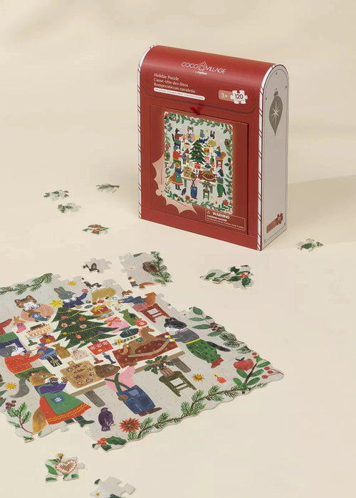 Holiday Puzzle - Gift Exchange - 120 Pieces
