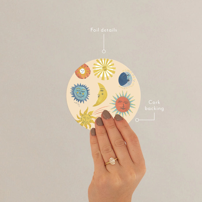 Sun & Moon Coaster