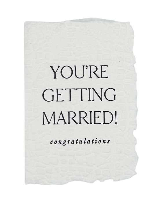 You're Getting Married! Congrats Card