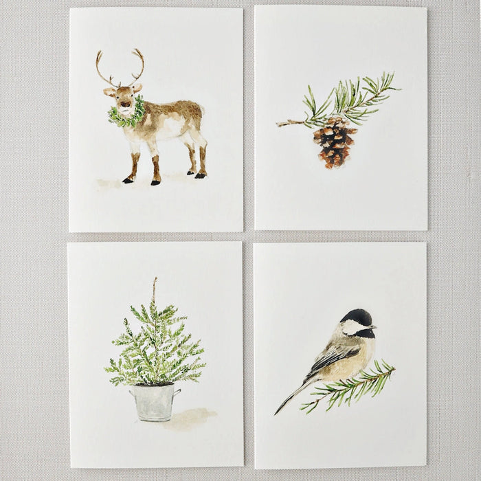 Evergreen Notecard Set