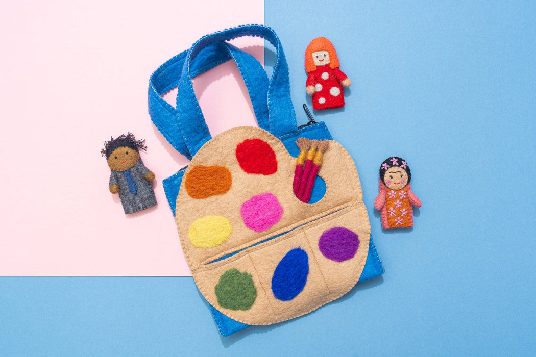 Artist Felt Puppet Bag