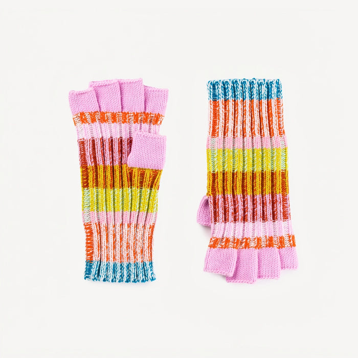 Mosaic Fingerless Gloves