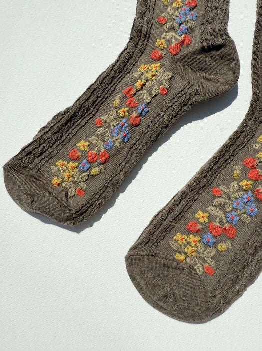 Wild Strawberry Socks