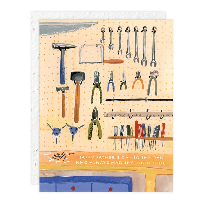 Father's Day Dad's Tools Card