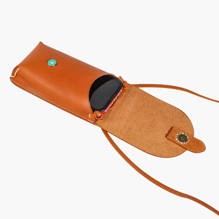 Leather Mini Sling Bag