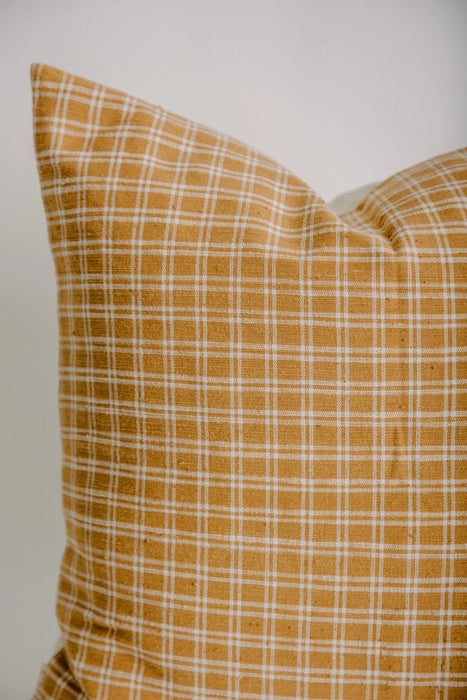 Retro Checkered Pillow