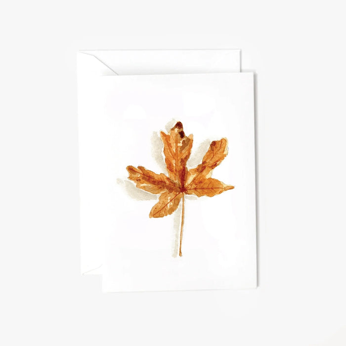Maple Leaf Mini Notecard