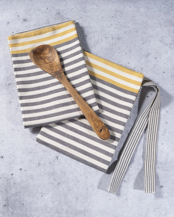 Cotton Stripe Tea Towels - Set of 2