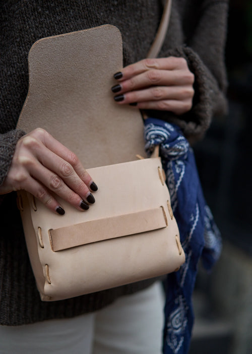 Leather Saddle Bag