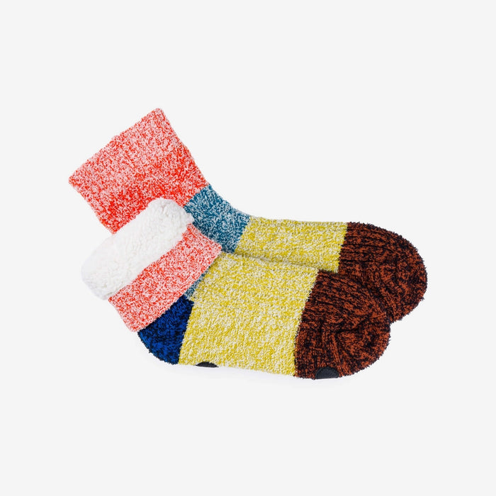 Color Band Knit House Socks