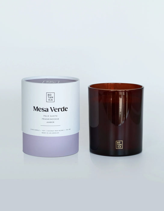 Mesa Verde Candle: Palo Santo, Frankincense + Amber