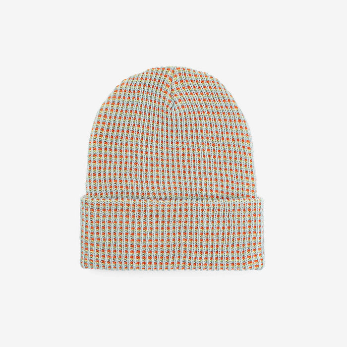 Simple Grid Knit Beanie
