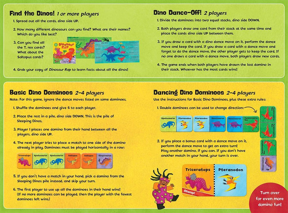 Dancing Dinos Dominoes