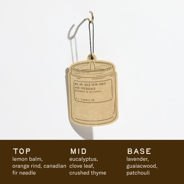 Wild Herb Tonic – 2-Pack Air Freshener