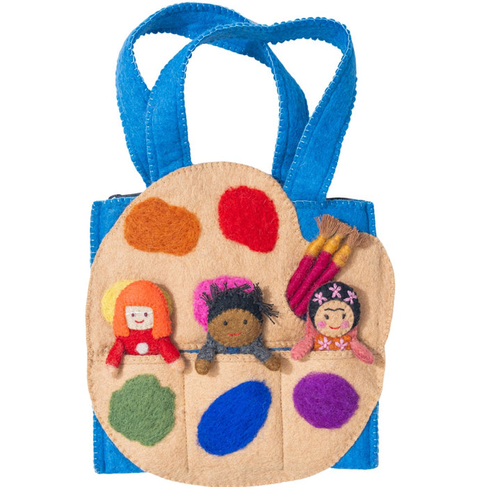 Artist Felt Puppet Bag