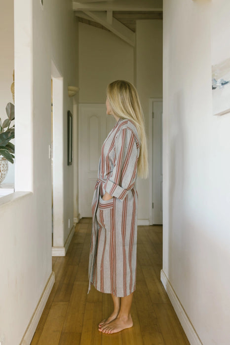 Rust Brown Hudson Robe