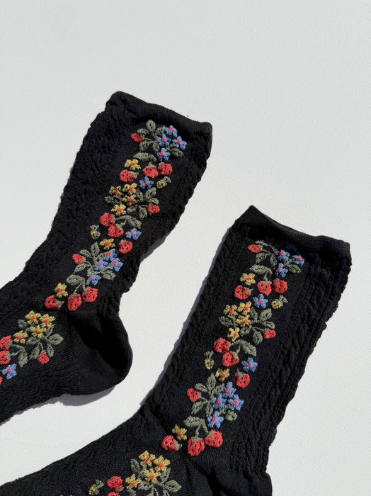 Wild Strawberry Socks