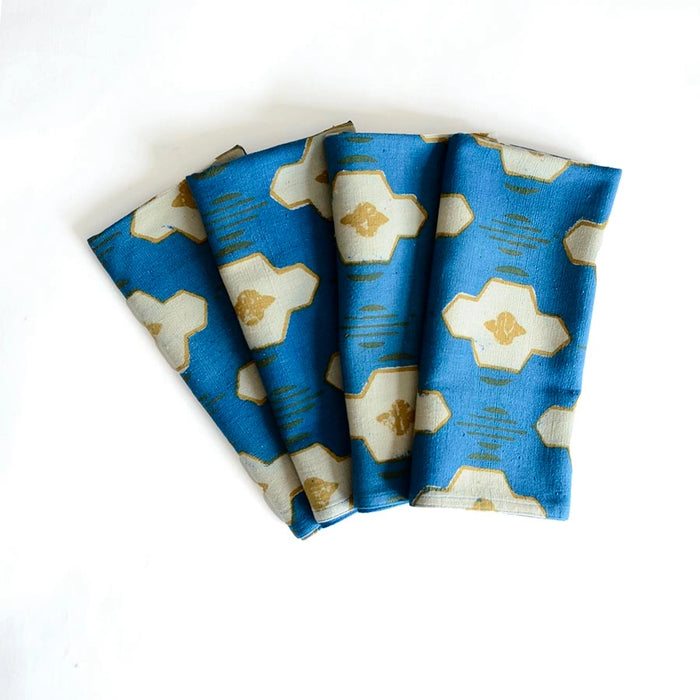 Hopi Blue Napkins - Set of 4