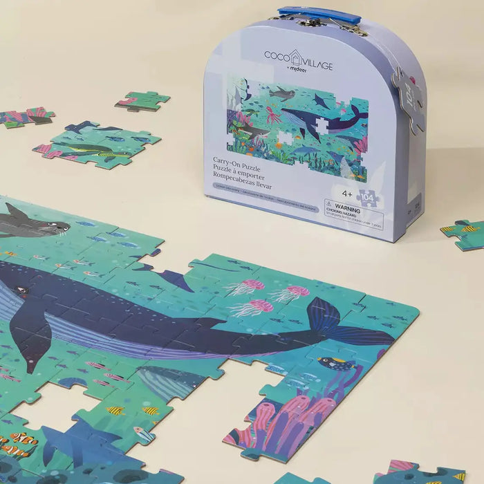 Ocean Discovery - Carry-On Puzzle - 104 Pieces