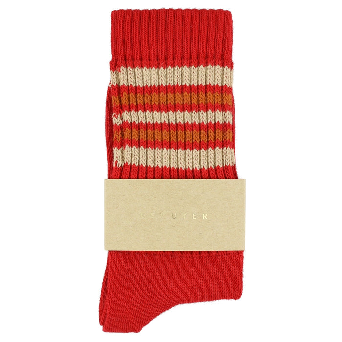 Women's 5-Stripe Crew Socks