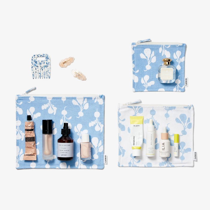 Sky Radish Zip Pouch Set
