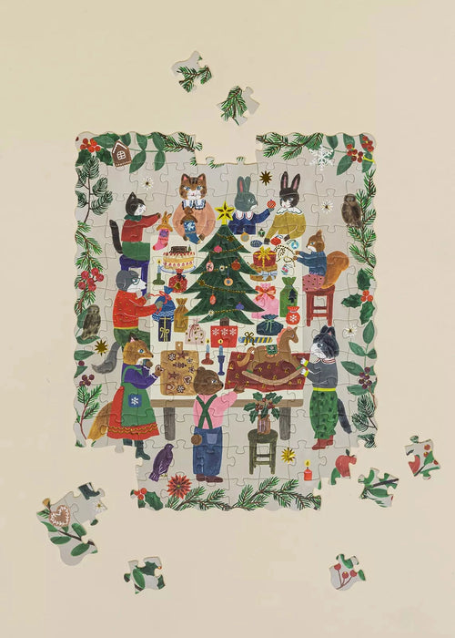 Holiday Puzzle - Gift Exchange - 120 Pieces