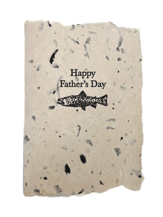Happy Father's Day Fish Card