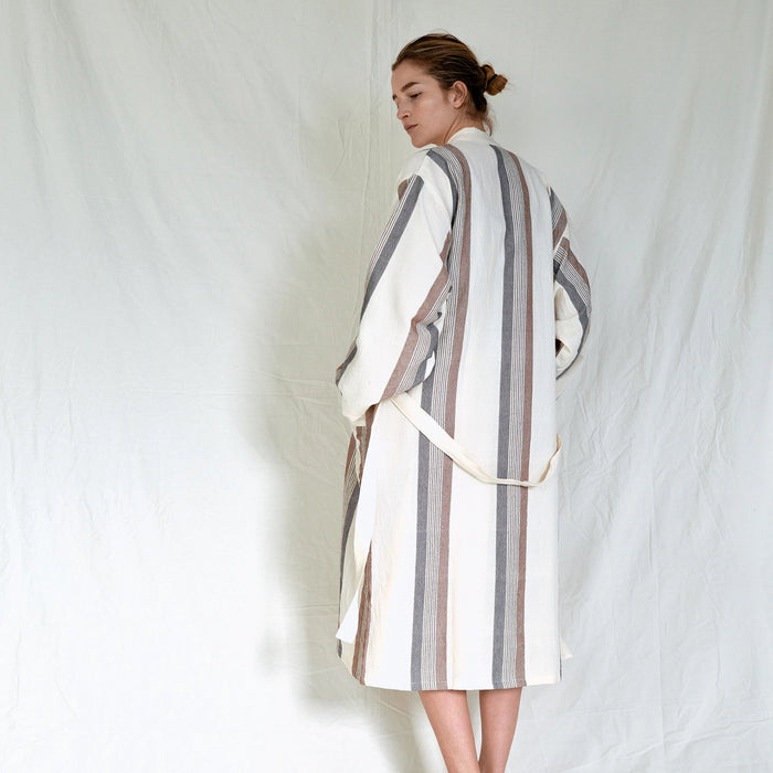Brown Cream Nomad Robe