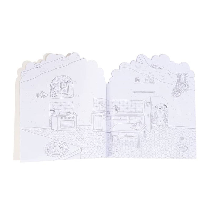 Ma Maison - Coloring Book & Stickers