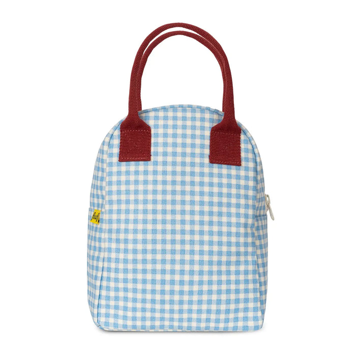 Organic Cotton Zipper Lunch Bag