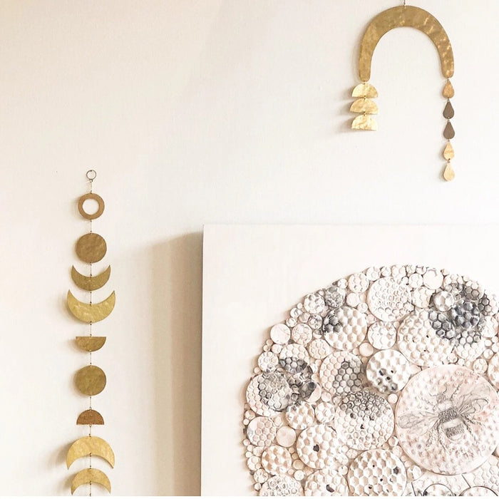 Moon Phases Wall Hanging