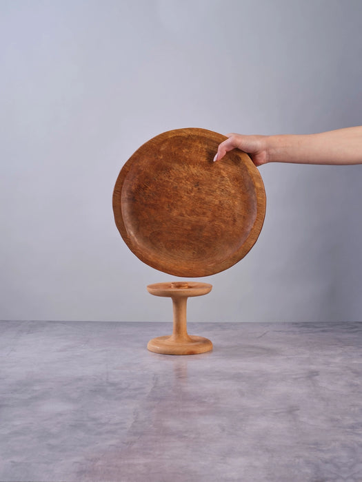 Wood Serving Stand