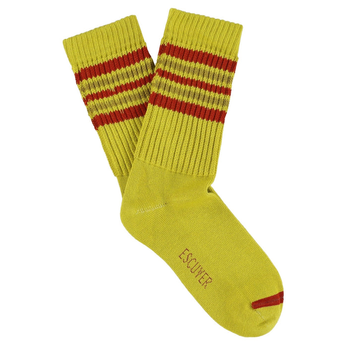 Women's 5-Stripe Crew Socks