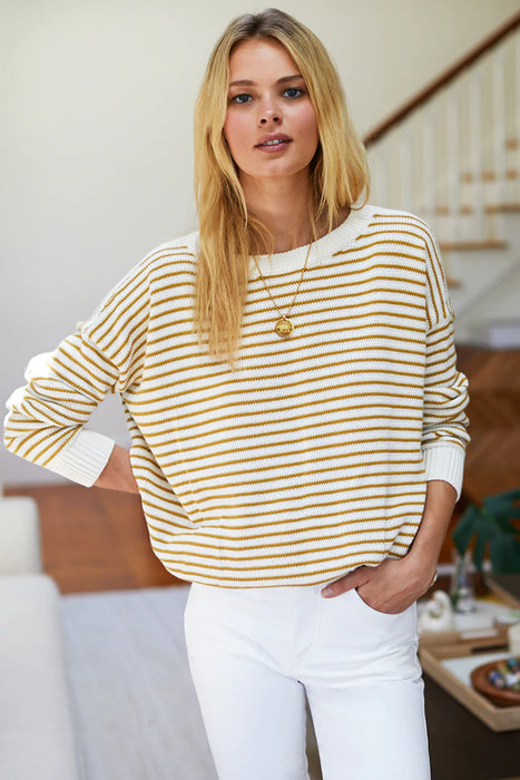 Carolyn Stripe Sweater