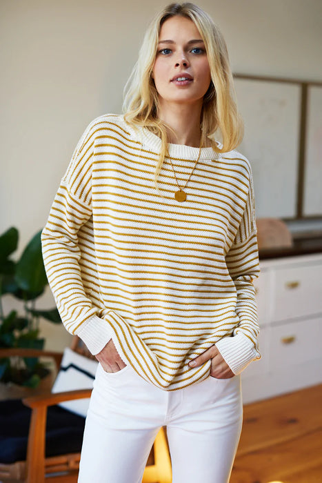 Carolyn Stripe Sweater