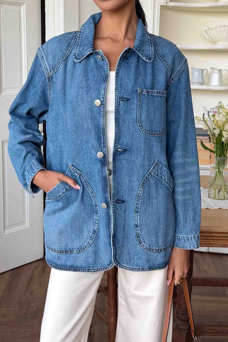 Stonewash Denim Cabin Jacket