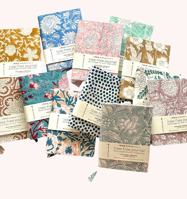 Cotton Block Print Journal