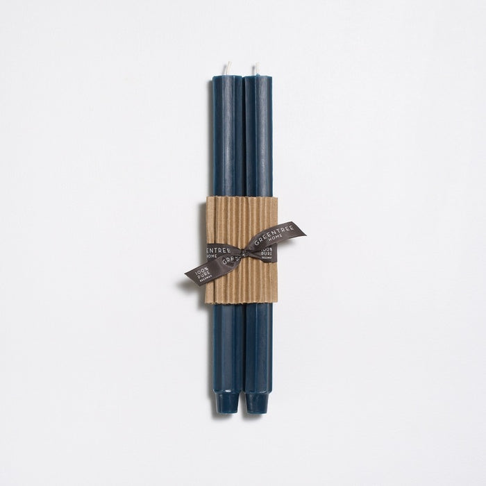 12" Fluted Church Tapers - Set of 2