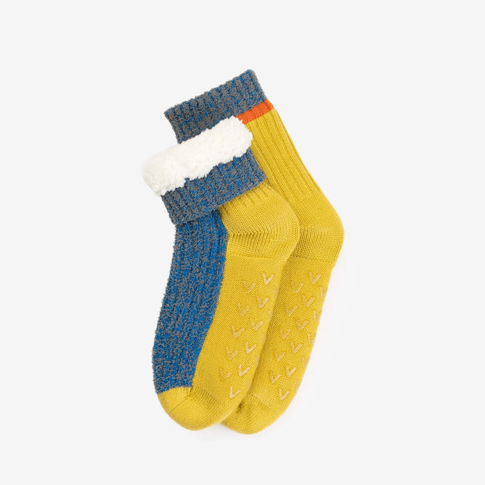 Color Ragg Knit House Socks