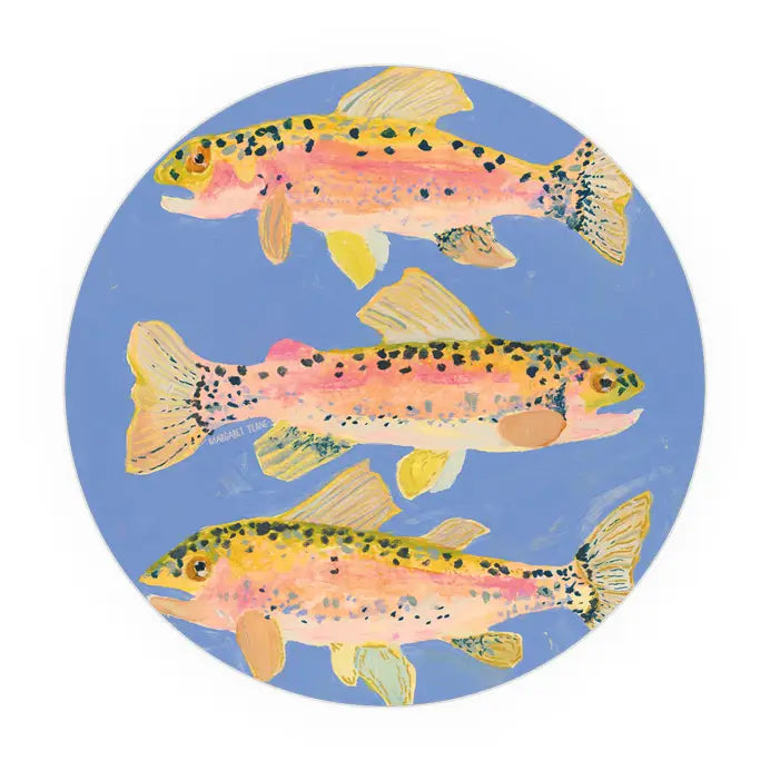 Three Fish Coaster