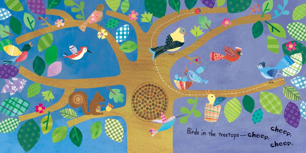 Who's in the Forest - Large Board Book