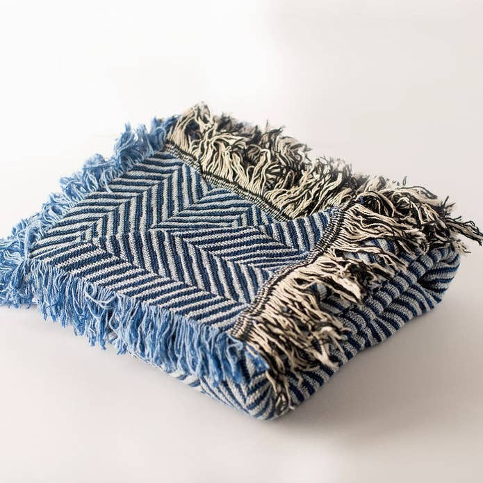 Henry Blanket – Chambray