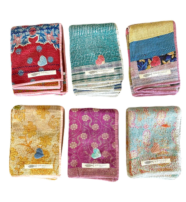 Portable Kantha Quilt