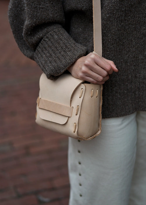 Leather Saddle Bag