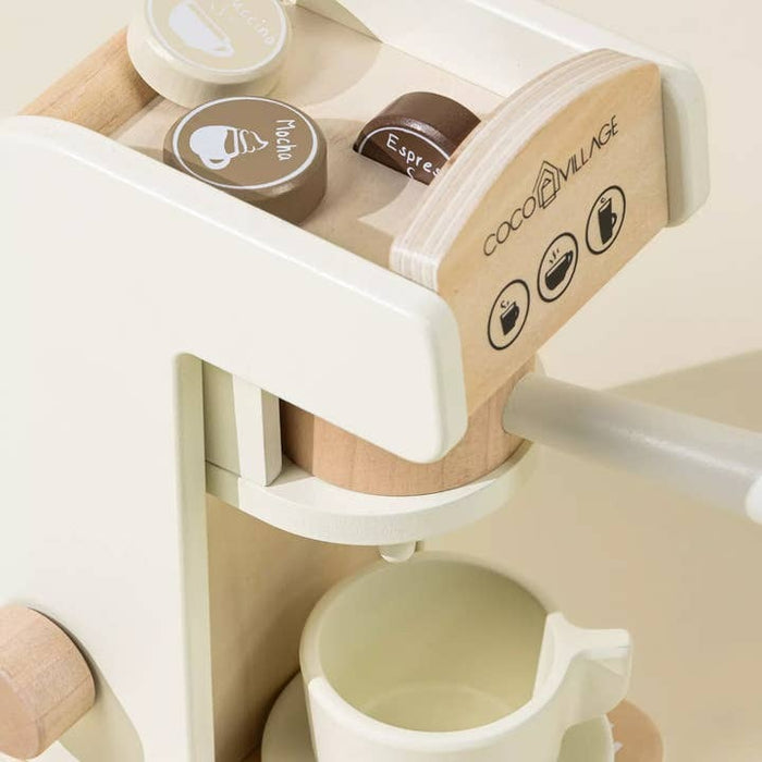 Wooden Coffee Maker Set