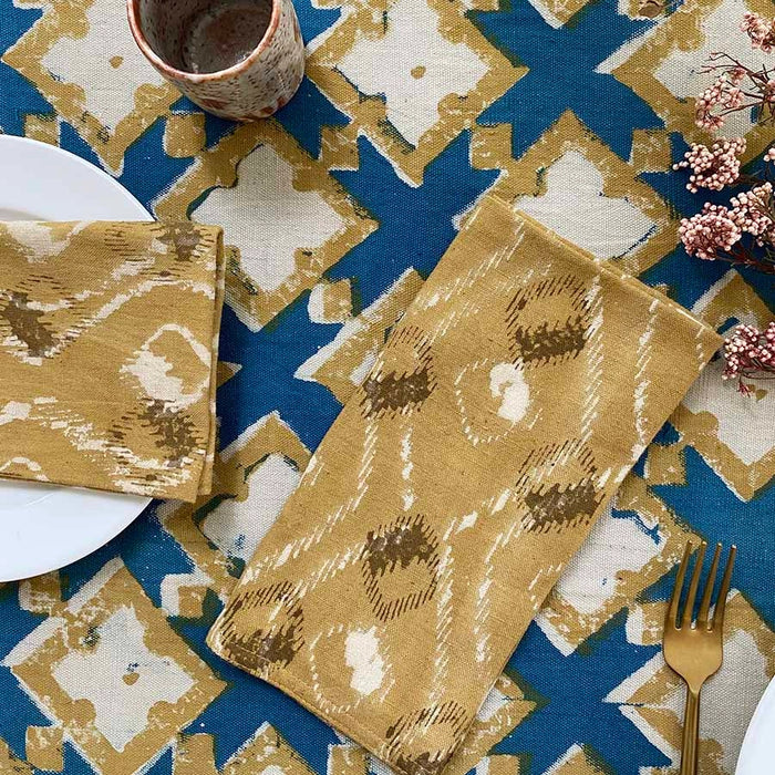 Bali Yellow Napkins - Set of 4
