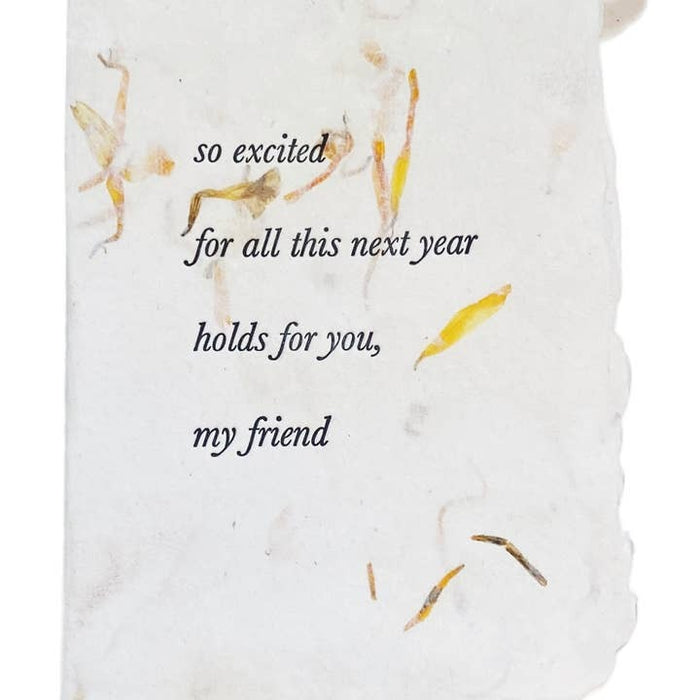 Excited For This Next Year Friend Birthday Card