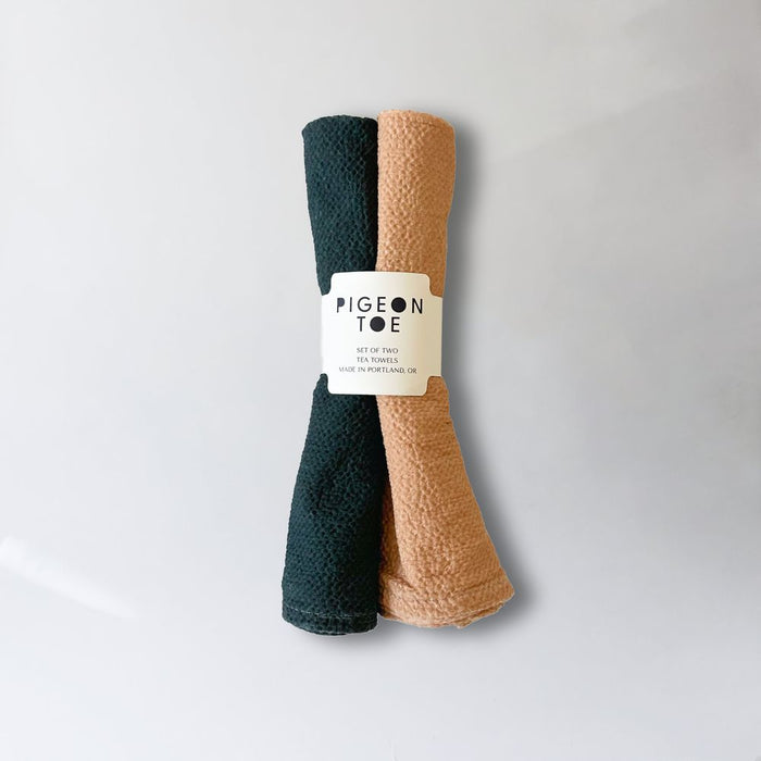 Bubble Cotton Tea Towels - Set of 2