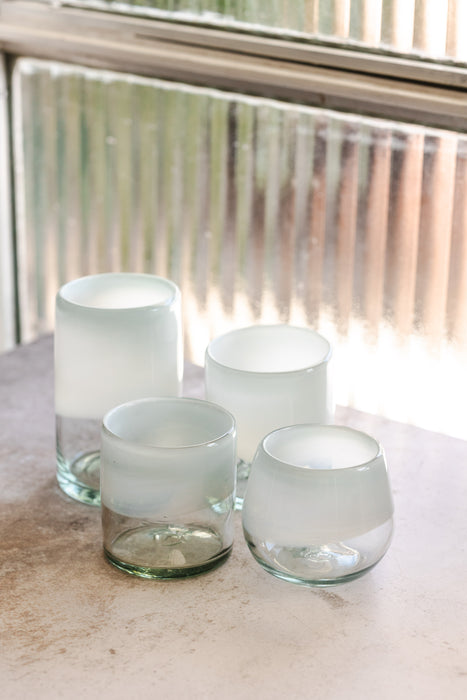 Snowy Highball Glass