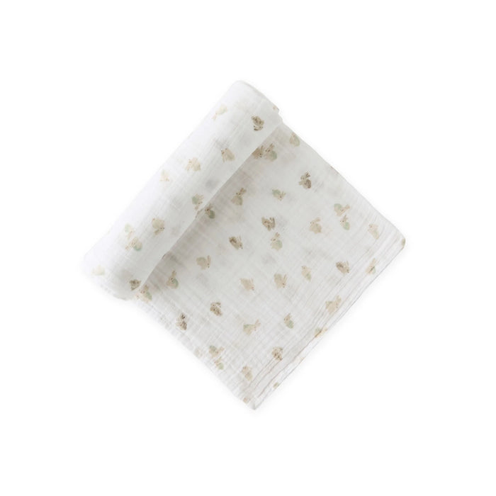 Hoppy Bunny Organic Cotton Swaddle